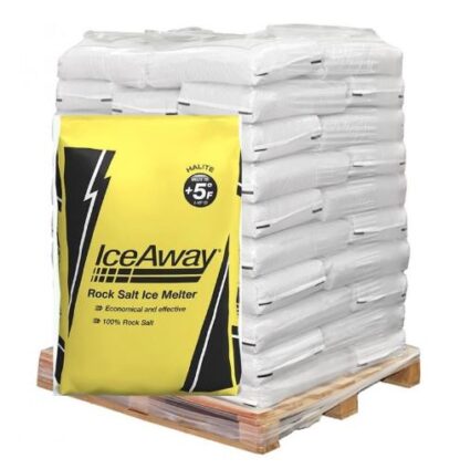Rock Salt Ice Melt - Pallet (49 Bags)